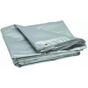 Bâche Plastique PE 5 x 8mètres ultra résistante avec oeillets/ pièce 40m2