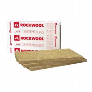 Rockwool Frontrock Plus 6cm Isolant laine de roche RIGIDE pour FACADE/ Ballot 4.2m²