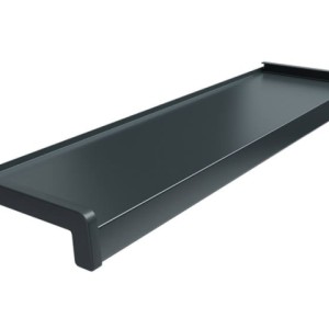 Seuil Aluminium PZA 250mm 7016 Anthracite Epaisseur 1mm/ pièce 6mètres