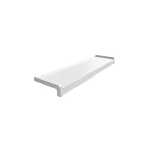 Seuil Aluminium PZA 250mm 9010 Blanc Epaisseur 1mm/ pièce 6mètres