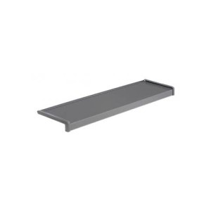 Seuil Aluminium PZA 250mm 7039 Gris Epaisseur 1mm/ 6mètres