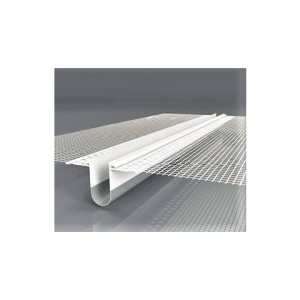 Cornière dilatation 180° LD-NH + Filet 10x10cm PVC/ pièce 2.5mètres