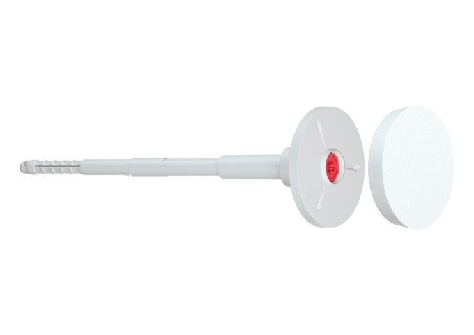 Cheville Isolant 150x8mm Eco.Drive 8 + Vis acier et bouchon intégré Boite 100pièces