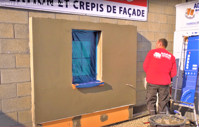 Truelle pour Façade et Plafonnage 140x120mm en acier Kubala 0916 pièce