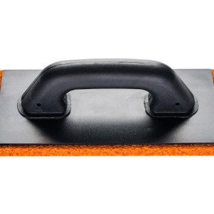 Taloche plastique Profi 280x140mm + éponge orange épaisseur 18mm/ pièce