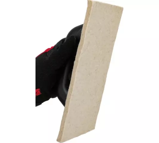 Taloche plastique Profi 280x140mm avec 10mm feutre Hardy pièce