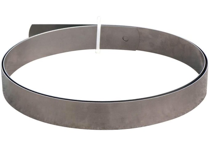 Regle de chapiste enroulable en inox largeur 6cm 2mètres
