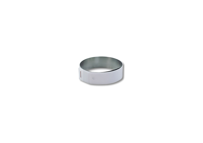 Regle de chapiste enroulable en inox largeur 6cm 2mètres