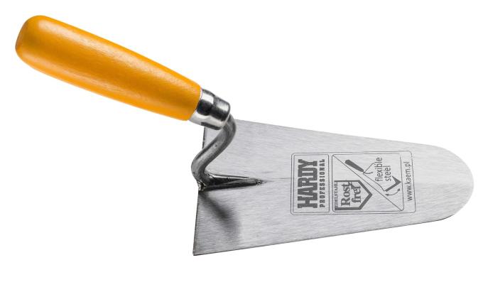 Truelle ronde pour maçon 180x110mm en acier Hardy 30 pièce