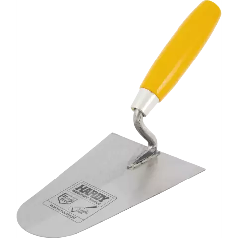 Truelle ronde pour maçon 180x110mm en acier Hardy 30 pièce