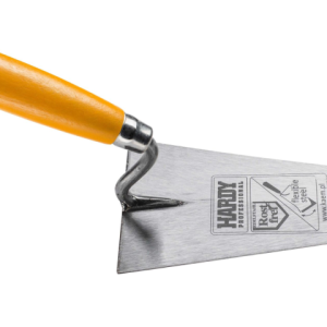 Truelle ronde pour maçon 180x110mm en acier Hardy 30/ pièce
