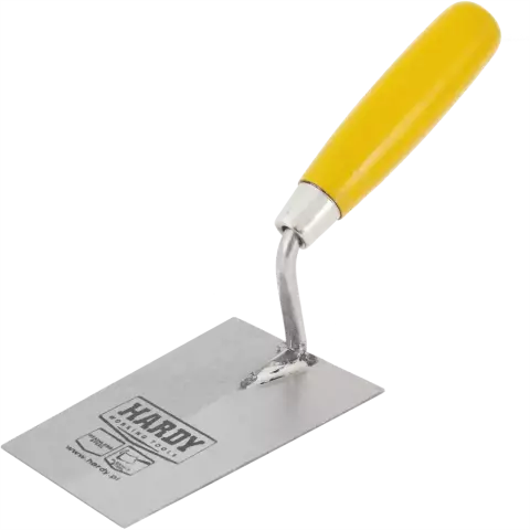 Truelle pour Façade et Plafonnage 120x80mm en acier avec poignée en bois Hardy 33 pièce