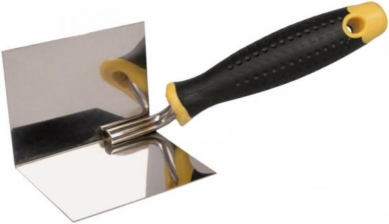 Truelle Intérieur pour Façade et Plafonnage 200x60x60mm en acier Hardy 28 pièce