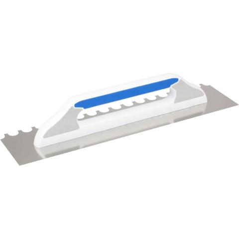 Platresse Semi.rond en acier 480x120mm pour carreleur G.12 Kubala 0257 pièce