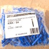 Cheville plastique KRK . 04 4 38mm 250pièces