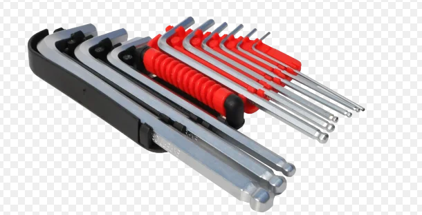 Clef Allen 9 pièces articulée 1 5.10mm Modeco