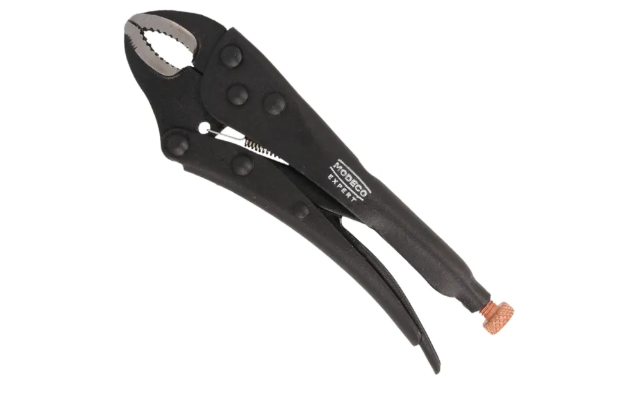 Pince etau plate 250mm diamètre 38mm maximum Modeco Expert pièce