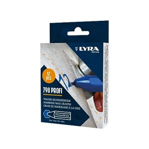 craie de cire LYRA 798 bleu/ 12pcs