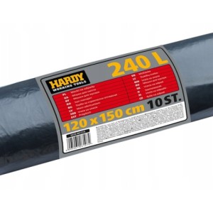 Sacs poubelle 120x150cm 240 litres Scley/ rouleau de 10sacs