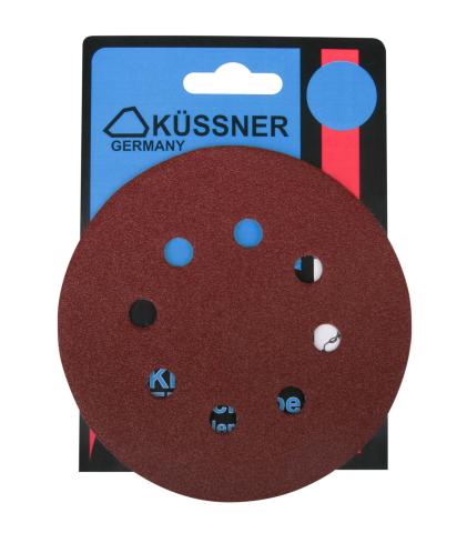Disque de ponçage avec trous TS38R P100 Velcro diamètre 125mm Kussner 5pièces