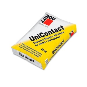 Colle Grise BAUMIT UNICONTACT pour le collage et enduisage isolant EPS/ palette 42sacs x 25Kg= 1050Kg