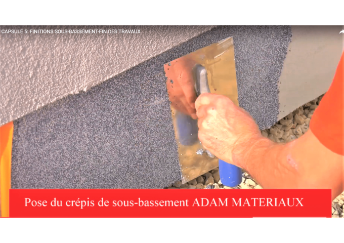 Crepis SOUS.BASSEMENT M400 Adam Materiaux seau 25kg