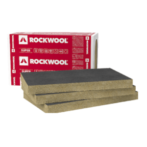 Rockwool VENTIROCK F Super 033 10cm 4panneaux 100x60mètre Isolant laine de roche RF/ ballot 2.40m²