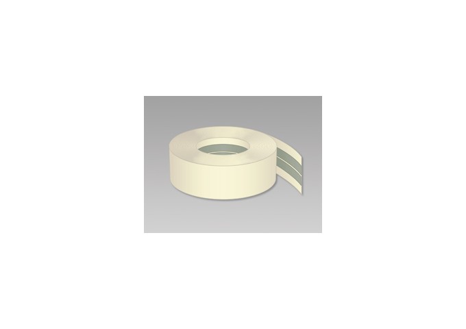 Corniere en bande de renforcement 50mm pour coin plaque platre rouleau 30mètres