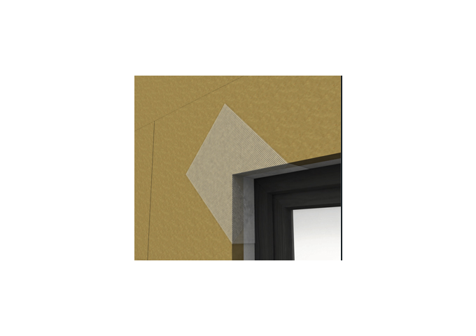 Mouchoir de coin LA.R 350x300x200mm 4x4mm pièce
