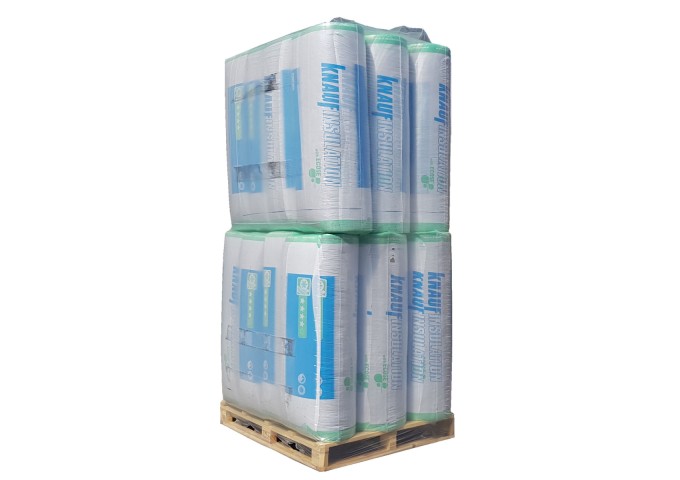 Laine de verre Knauf UNIFIT 035 12cm Rouleau 5.16m²