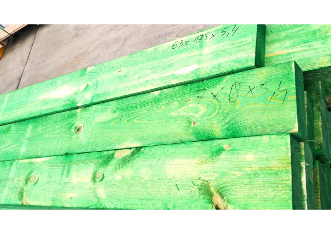 Poutre.madrier.Bastaing (7x18) 63x175mm SRN TRAITE pièce 5.40mètres