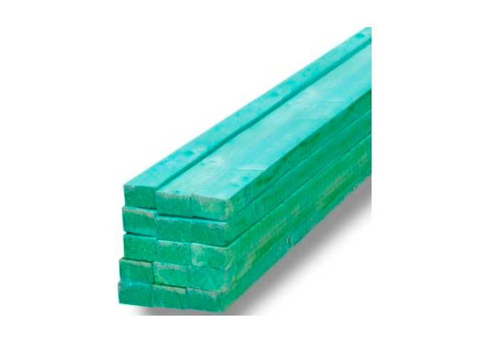 Chevron 50x70mm (5x6 1 2) SRN TRAITE pièce 4.80mètres