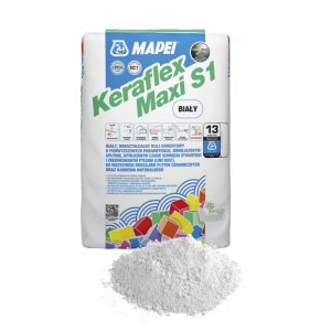 Keraflex Maxi S1 C2TE colle carrelage Grise sols-murs Intérieur-Extérieur/ palette 50 sacs x 23Kg= 1150Kg