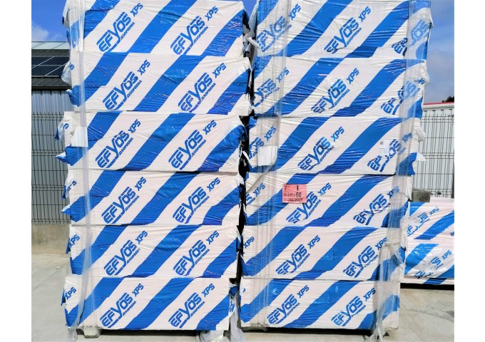 Isolant XPS WF (I) 2cm Gaufré 1250x600mm ballot 15.75m²