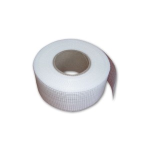 Bande - Ruban armature treillis verre 50mm avec maillage/ Rouleau 20mètres