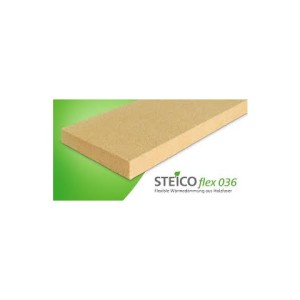 Steico Flex 036 isolant 20cm semi-rigide laine bois/ ballot 1.4m2