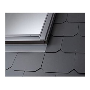 Raccord 78x98cm ardoise VELUX EDL MK04 gris/ pièce