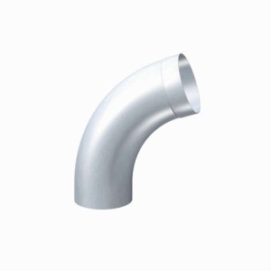 Coude rond 80 Tulipe 72° Nedzink/ Pièce