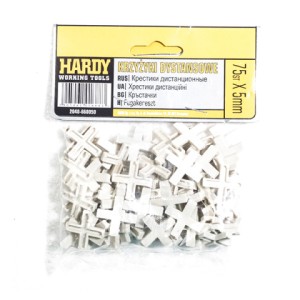 Croisillons carrelage 5mm Hardy/ 75pièces