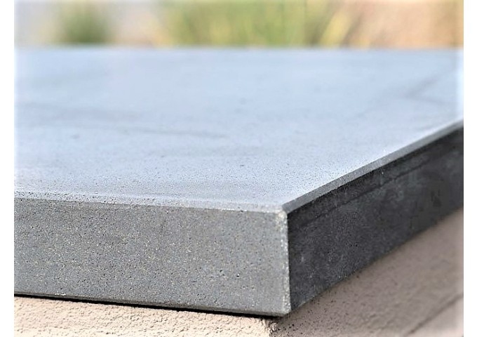 Bluestone 160x18x4cm pierre bleue chinois couvre mur.seuil pièce