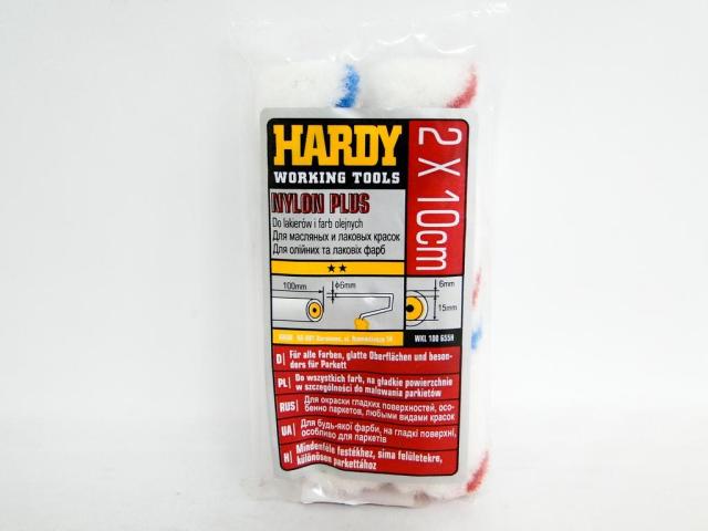 Set de 2 rouleaux 15mm Nylon plus 2x10cm pour peintures avec solvants Hardy pièce