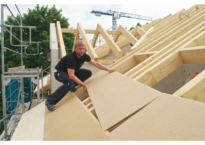 Isolant laine bois RIGIDE 16cm Steico Special Dry 1880x600mm T&M panneau 1.128m²