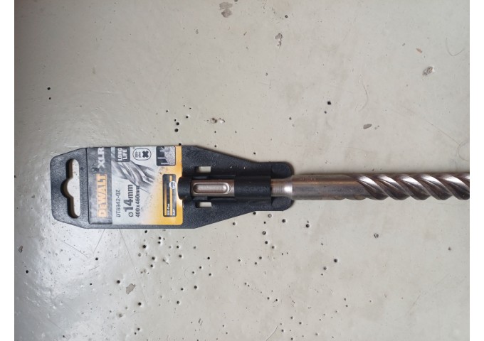 Mèche SDS XLR Dewalt à 4 têtes 460x400x14mm pièce