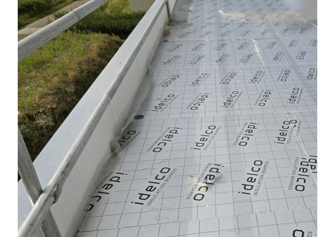 Isolant PIR IDELCO a.therm SARKING 12cm Toitures 0022 T&M 1200x2400mm pur Panneau 2.88m²