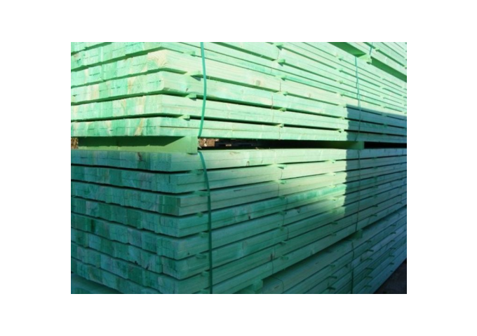 Contre.Latte à panne 22x45mm SRN TRAITE VERT pièce 4.8mètres