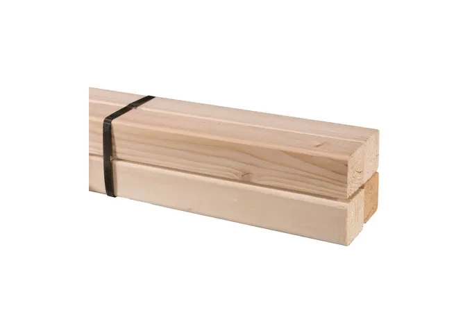 Chevron 44x44mm idéal pour CLOISON SRN NON Traité pièce 3mètres