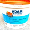 Crepis 2mm Silicone.acrylique Adam Materiaux Blanc A Seau 25kg