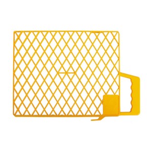 Grille peinture 26x24cm Pantone 1235C Hardy/ pièce