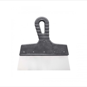 Couteau - Spatule Lisse 15cm en acier inoxydable avec poignée en résine M7/ pièce