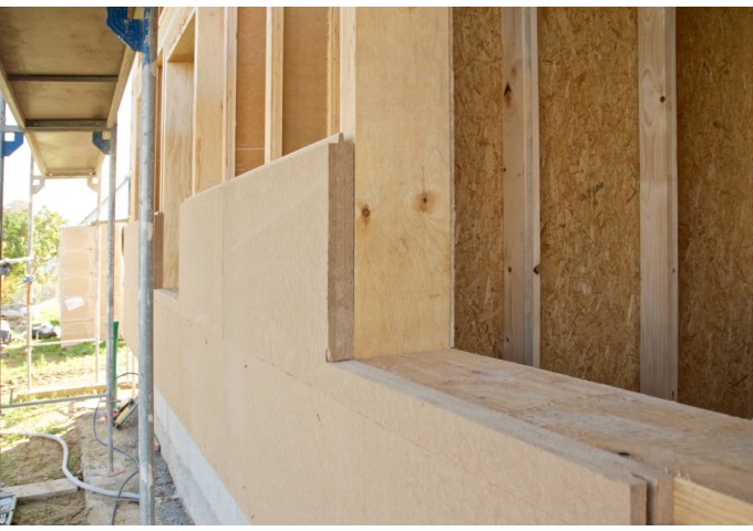 Isolant laine bois RIGIDE 4cm Steico UNIVERSAL Dry 1880x600mm T&M panneau 1.128m²